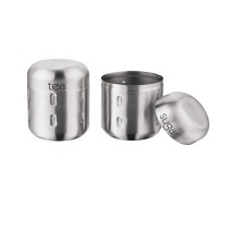 SANGHVI STEEL CANISTER SET OF 2 U